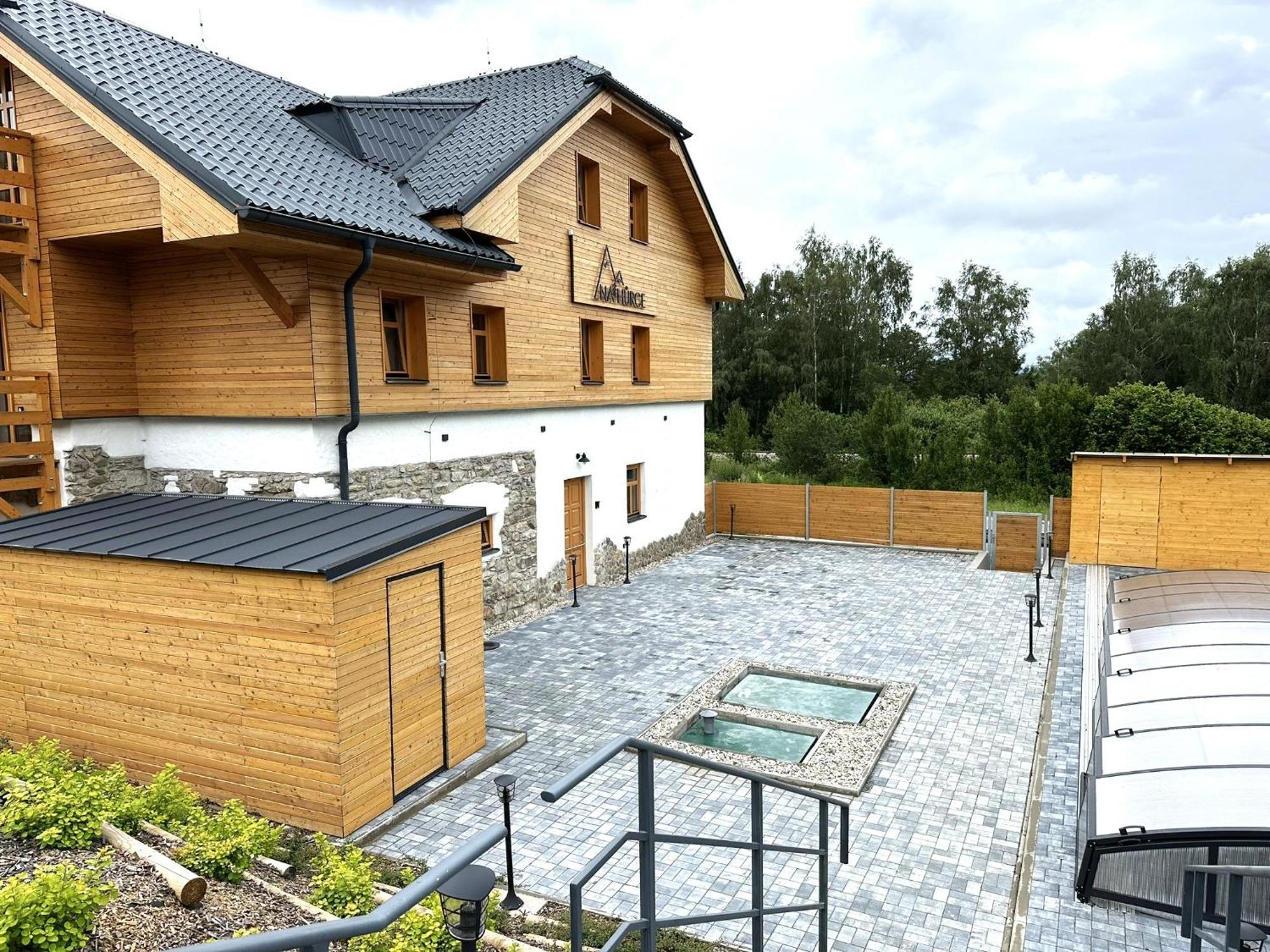 Apartman Na Hurce Horní Planá Exterior foto